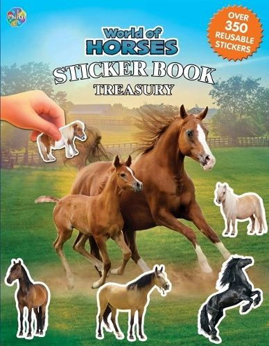 Phidal Publishing Horses & Ponies Sticker Book Treasury
