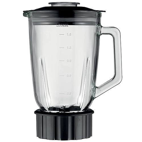 BLP44.270SS - Glass Blender Black/Steal