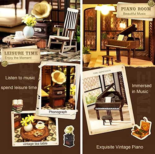 DIY Miniature Dollhouse Kit - 124 scale