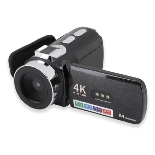 4K Vlogging Camera - 64MP WiFi