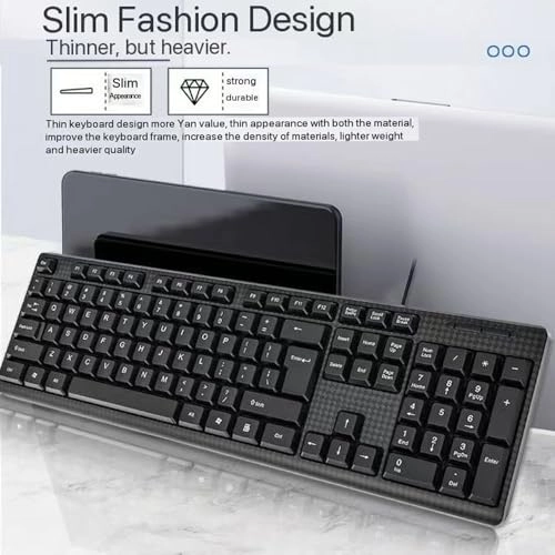 Wired Silent Keyboard - Wired