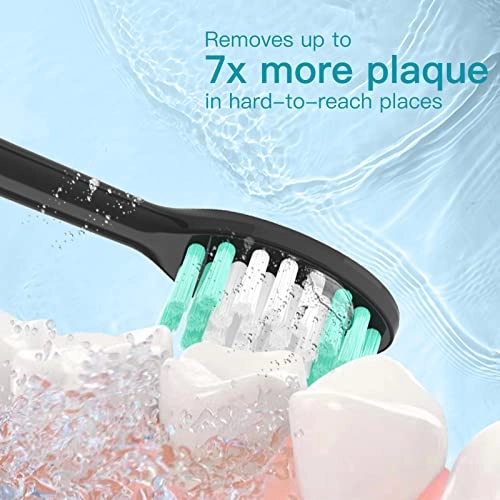 Replacement Toothbrush Heads - 8 Pack Electric White