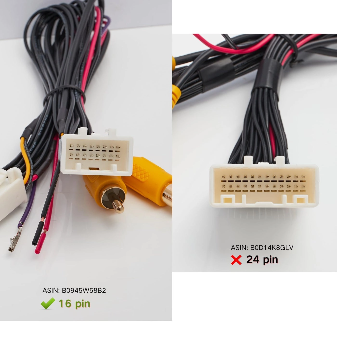 16 pin Wiring Harness - Pioneer