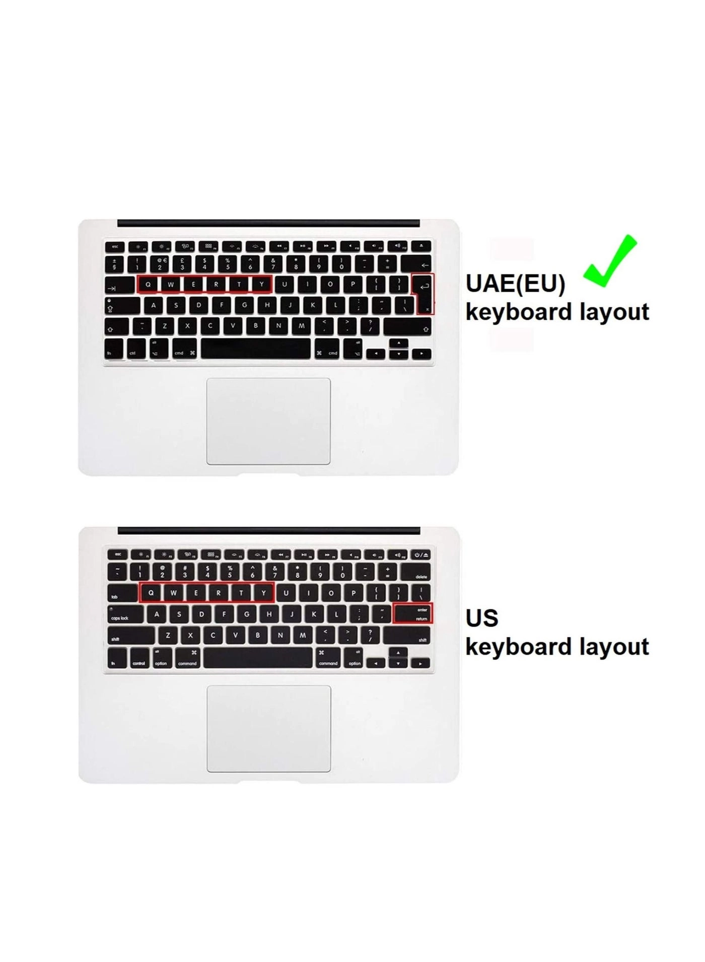 Keyboard Skin - Arabic/English