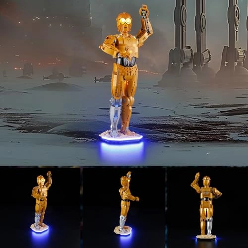 LED Light for LEGO Star Wars C-3PO 75398