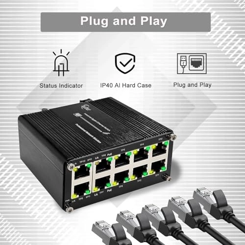 10-port PoE 10-ports