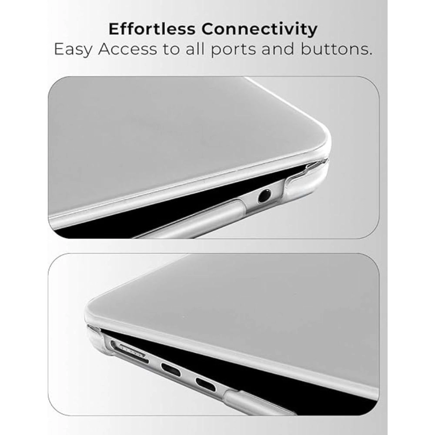 Defense Shield Hard Shell Case for MacBook Air 13.6-Inch (2022)