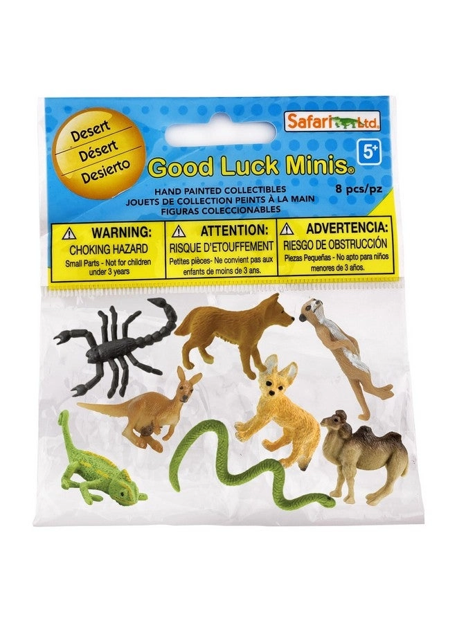 Safari Ltd Good Luck Minis Desert Fun Pack 8 pcs