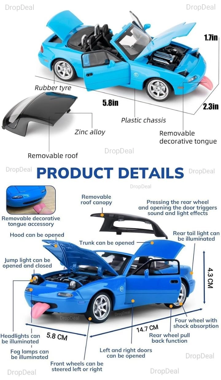 Mazda MX-5 1:32 - 1 pcs