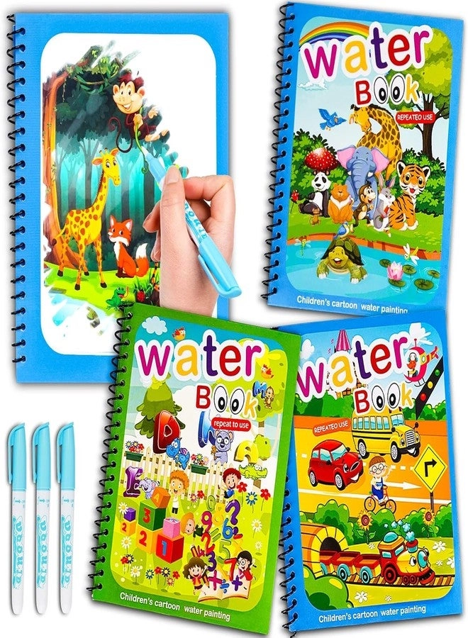 Reusable Magic Water Book - 12 Pcs Magic Pen