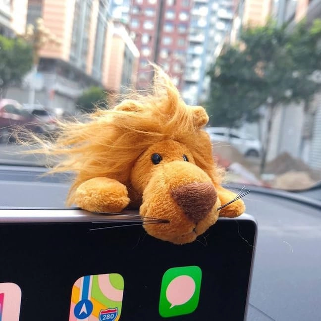 Funny Little Lion - plush
