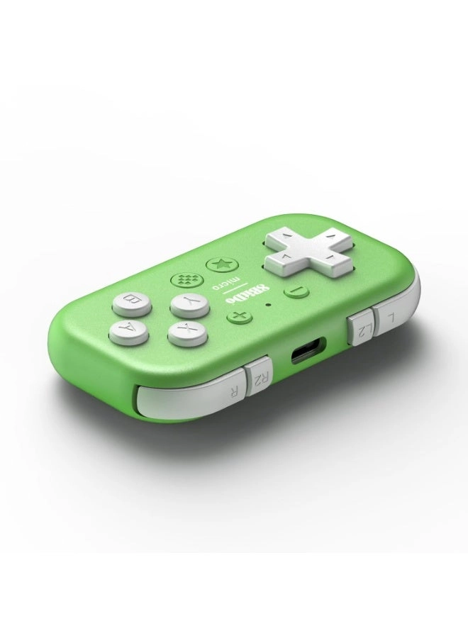 Micro Bluetooth Gamepad - Green Switch Android Raspberry Pi
