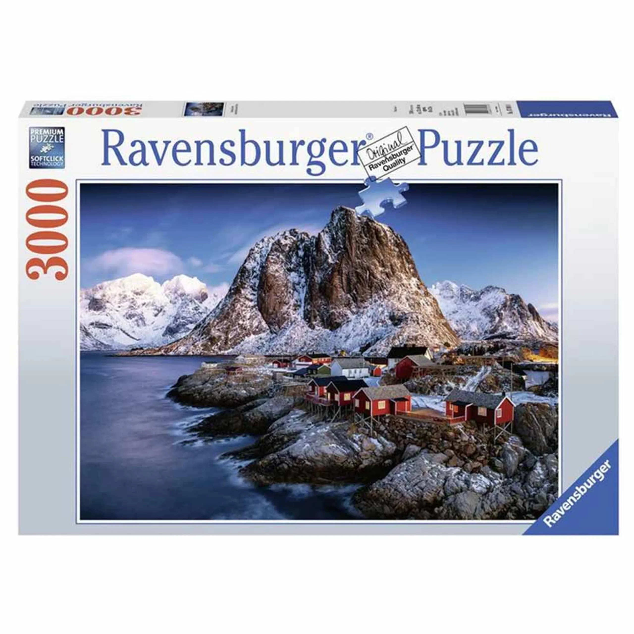 Ravensburger Hamnoy, Lofoten Puzzle (EM-17081-4) - 3000 pcs