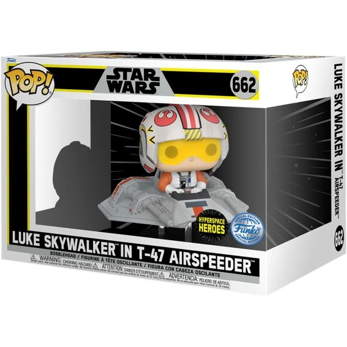 Luke - Star Wars - POP! Ride! T-47 Airspeeder Vinyl Figure