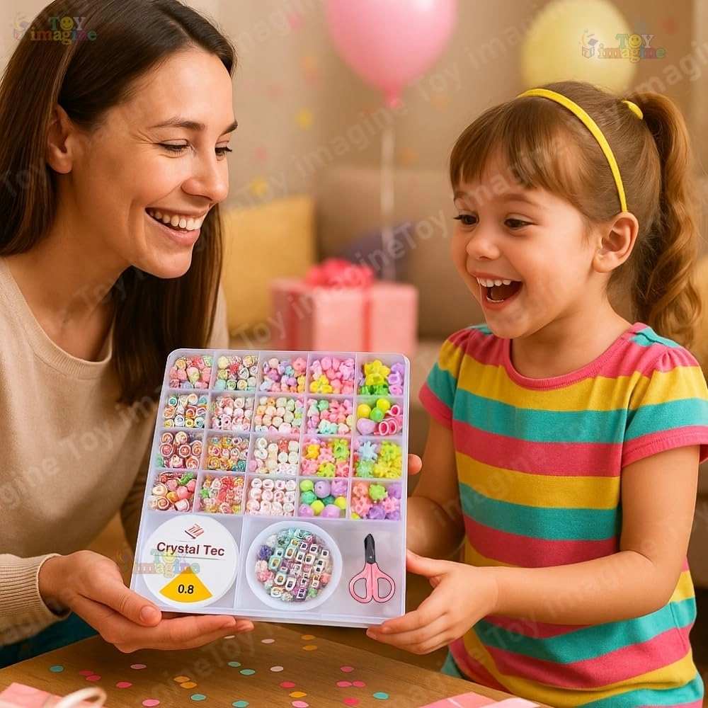 Beads Kit - DIY Bracelet Making Kit for Girls