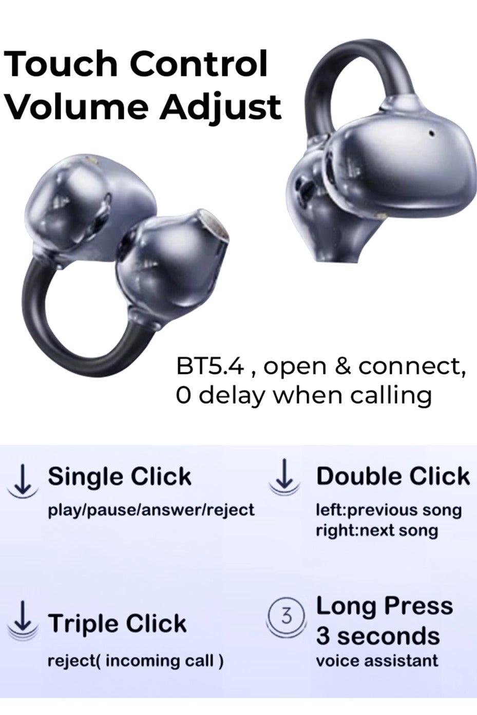 A41 FreeClip Wireless Earphone