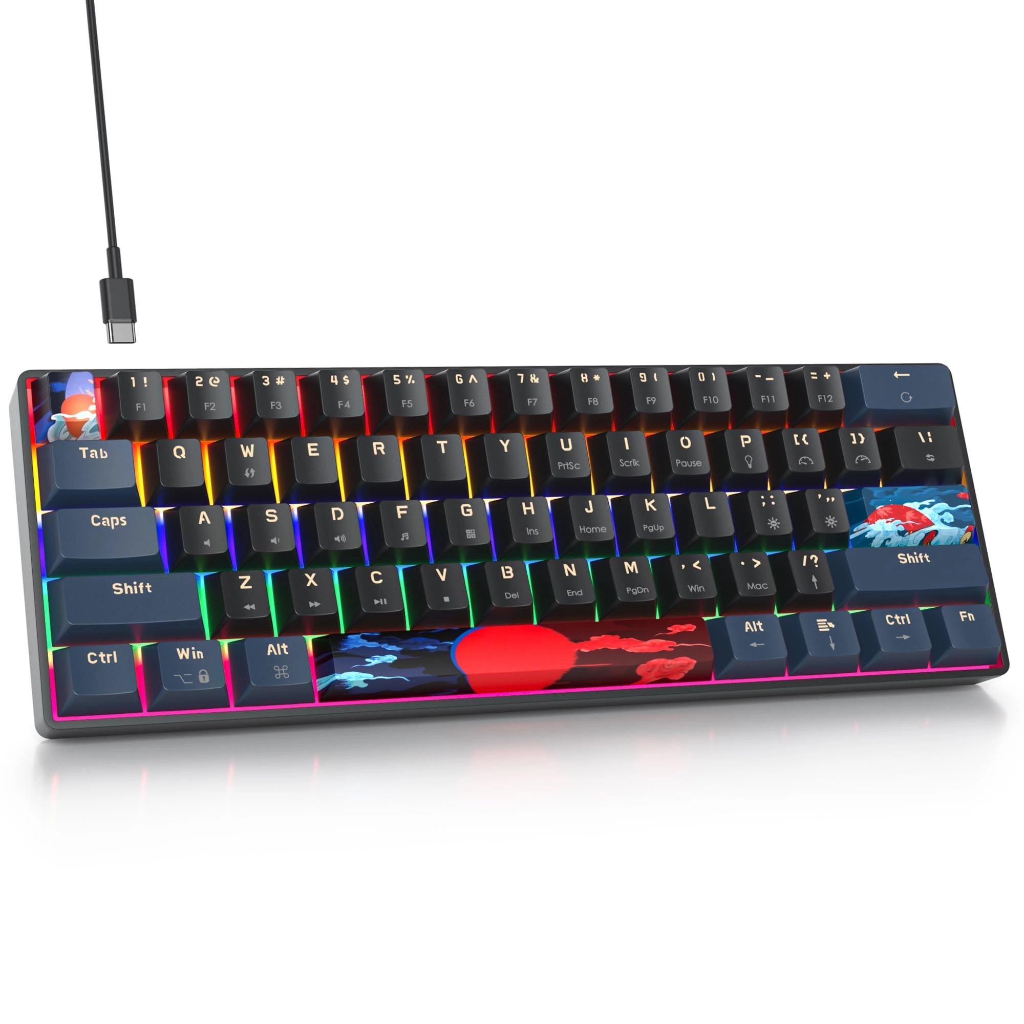 65% Mechanical Gaming Keyboard - Wired