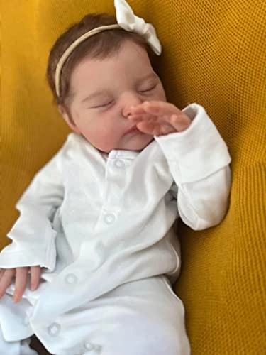 Reborn Baby Doll - 19 Inch Hand Root Hair