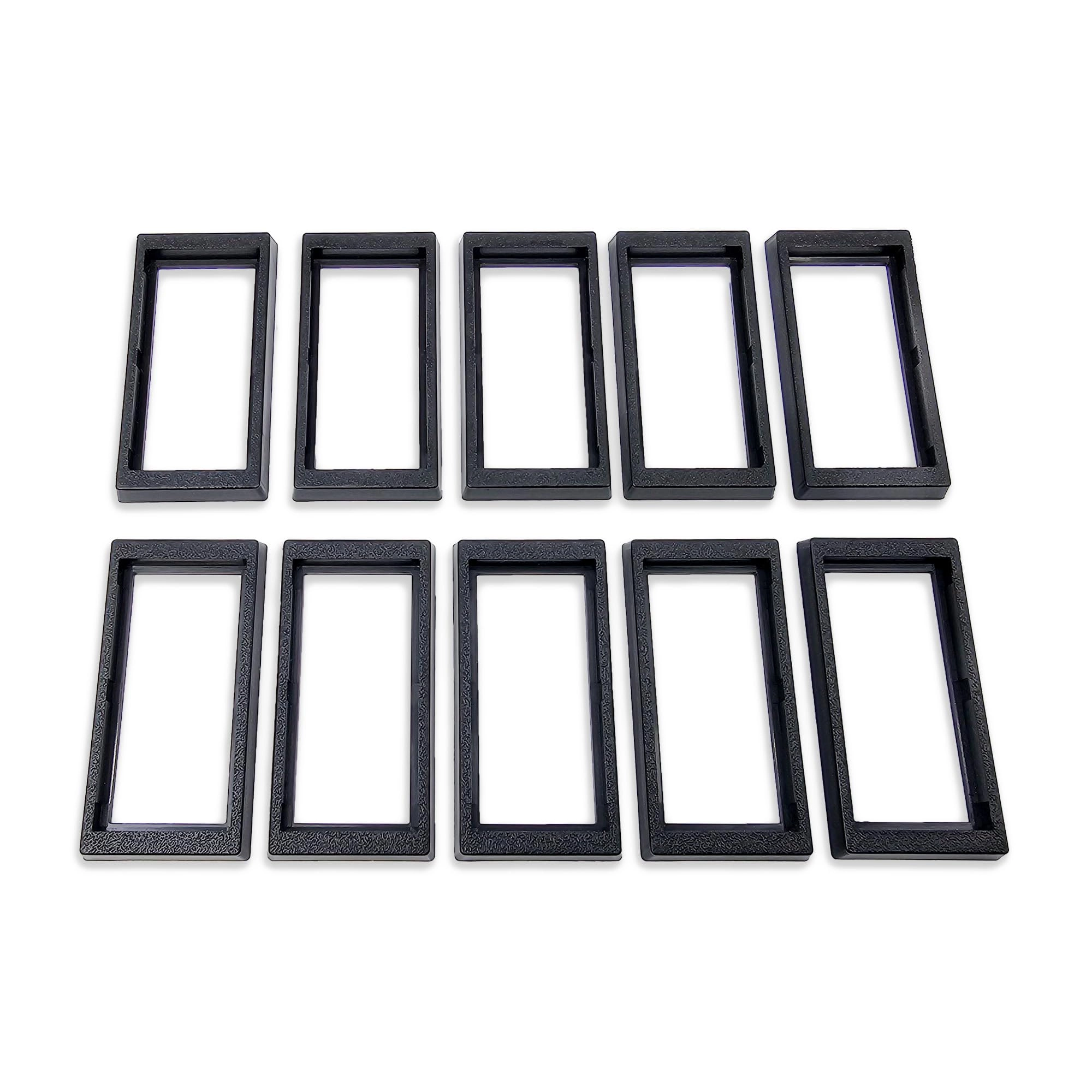 Rectangle Bases Size Converters - 100 pcs