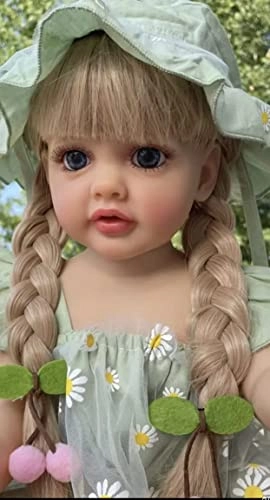 Reborn Baby Doll - 22 Inch 55cm Silicone Girl Ages 3+