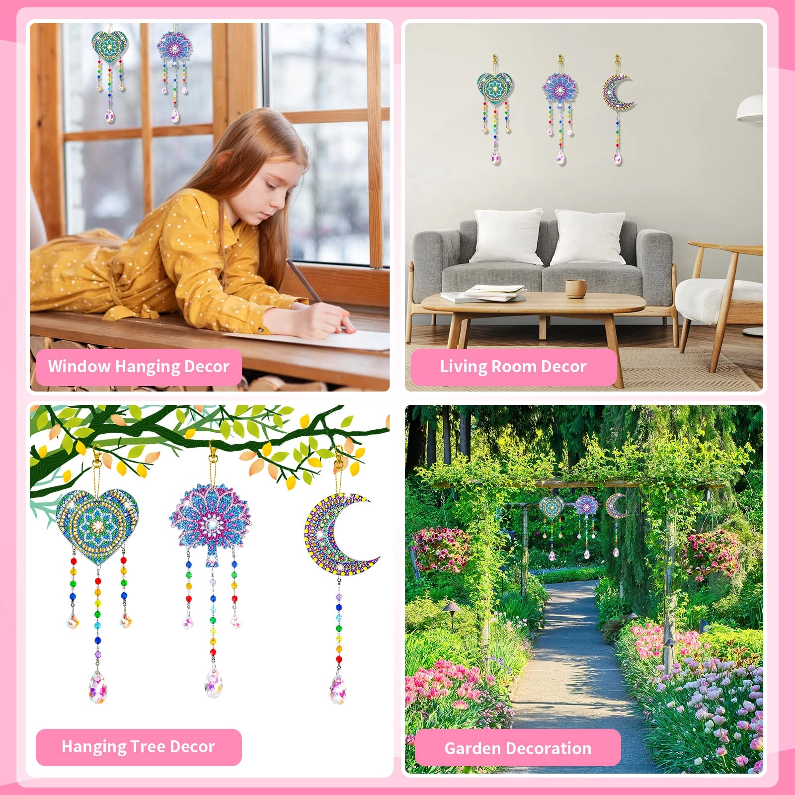Diamond Art Wind Chimes - Birthday Gifts Toys Valentine's Day Easter Children's Day Christmas Presents