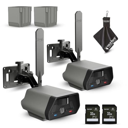 Defend Cellular Security Camera + SD Card + Rechargeable Battery + Microfiber Cleaning Cloth