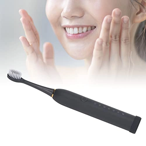 Electric Toothbrush - 6 Modes 4 Replacement Heads Rechargeable