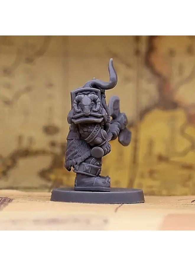 Dwarf Heritage Miniature - Premium 3D Printed