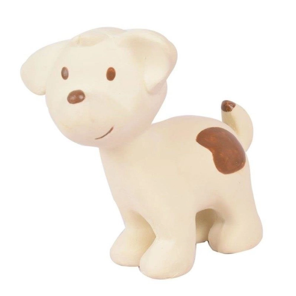 TIKIRI My First Farm Puppy Rattle - 0 month & above Pure Natural Latex