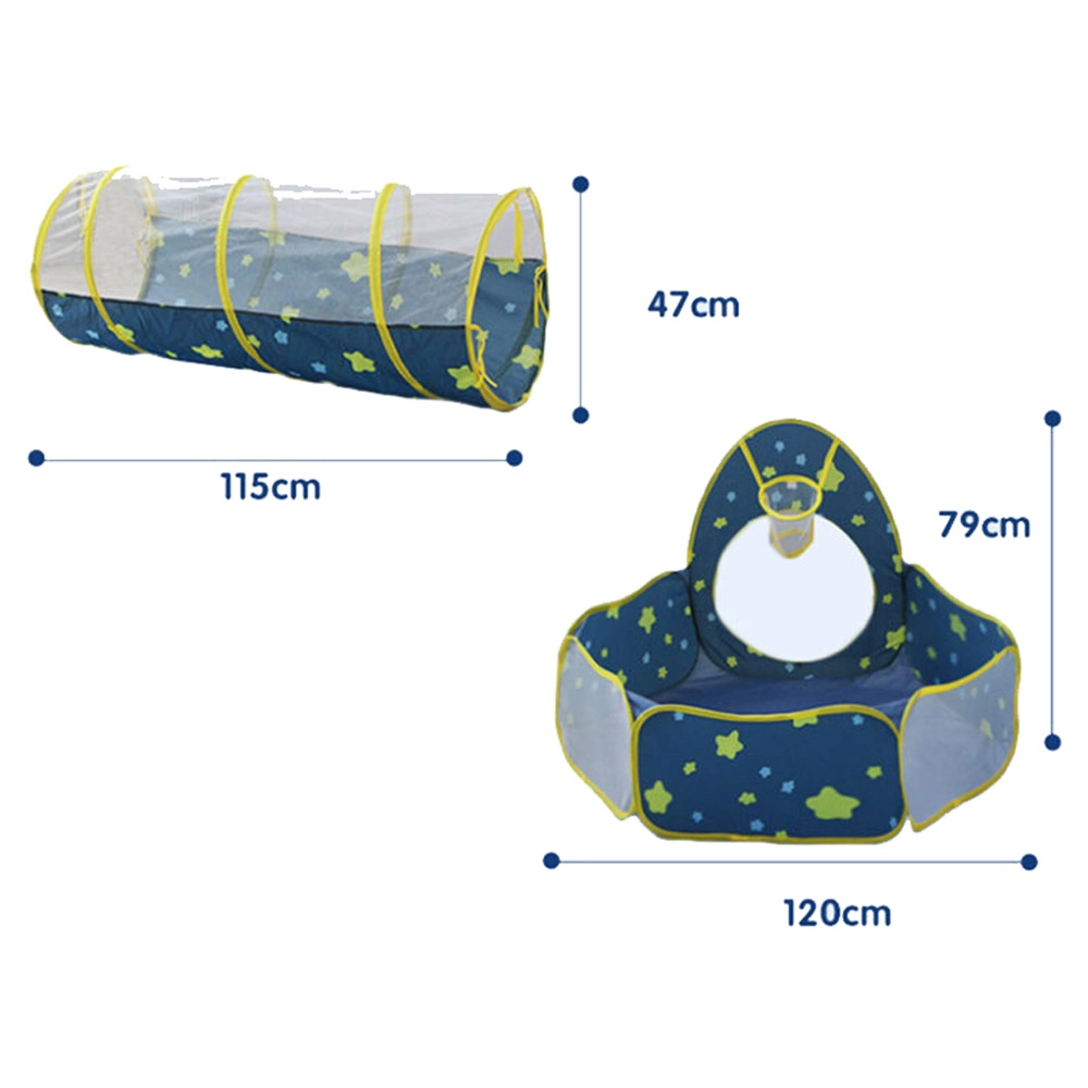 Playhouse Tent With Tunnel