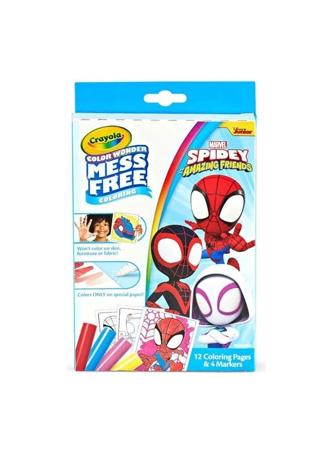 Crayola Color Wonder Mini Box Set Spidey & His Amazing Friends - 3+ years
