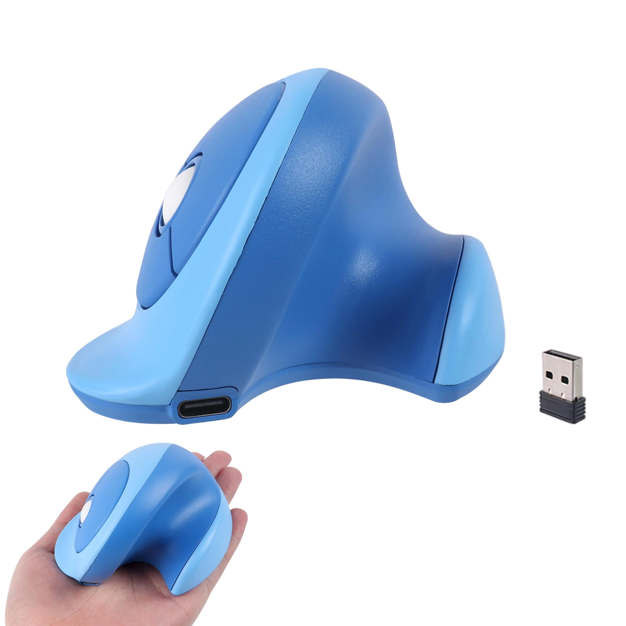 Vertical Mouse - USB+Bluetooth+Wired
