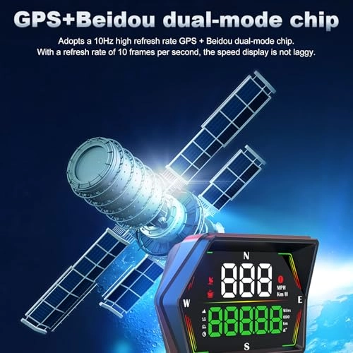 Universal Car HUD - GPS Speedometer HD Display