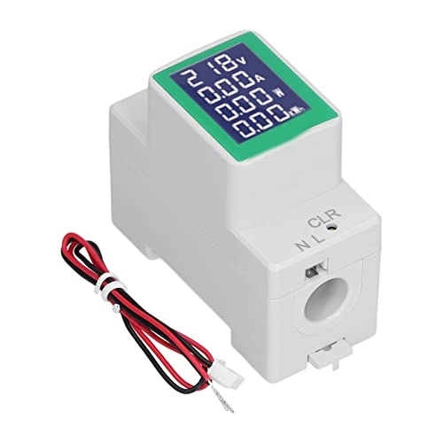 AC DIN Rail Meter - AC50-300V 0-100A