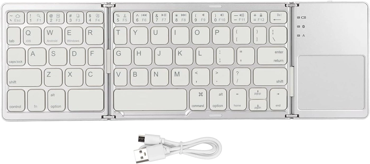 cheekyglo Foldable Bluetooth Keyboard for iOS for Android for Windows