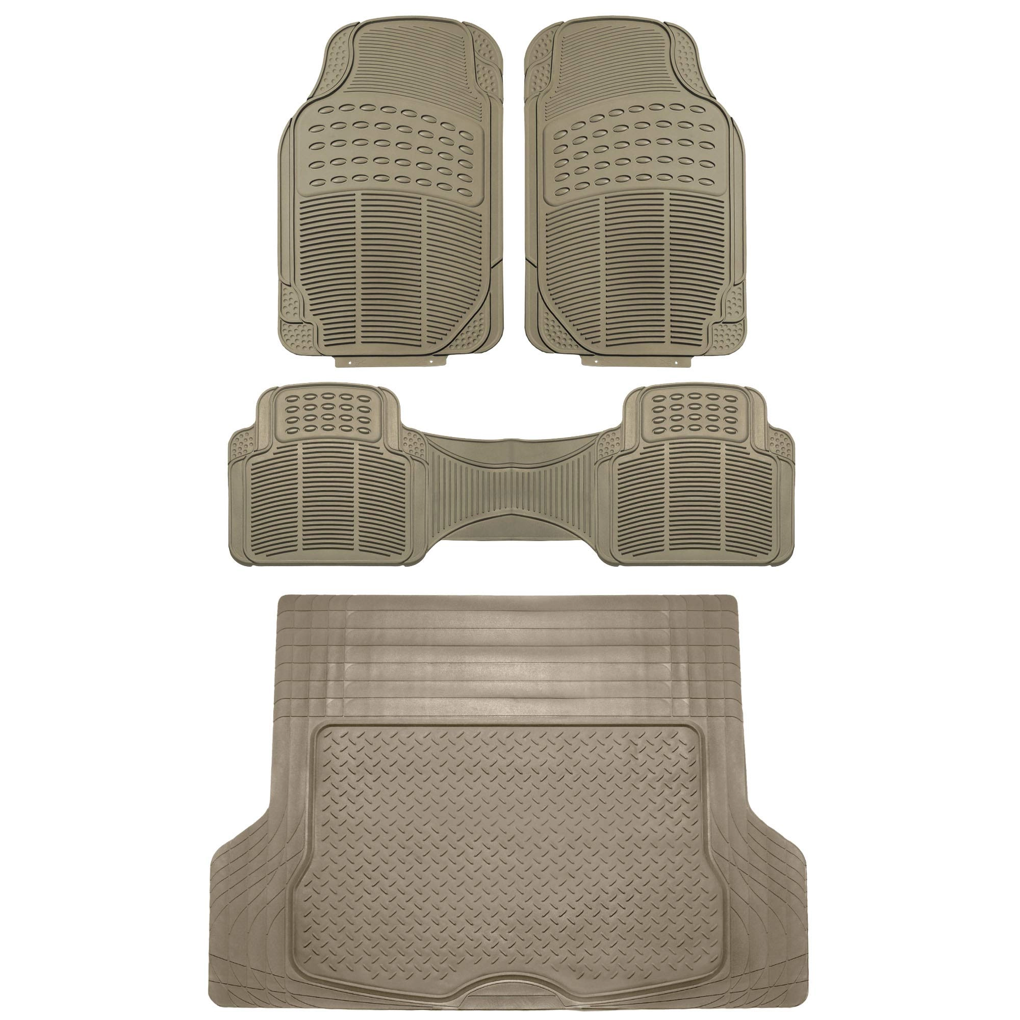 Climaproof Trimmable Non-Slip Vinyl Floor Mats - Universal Fit