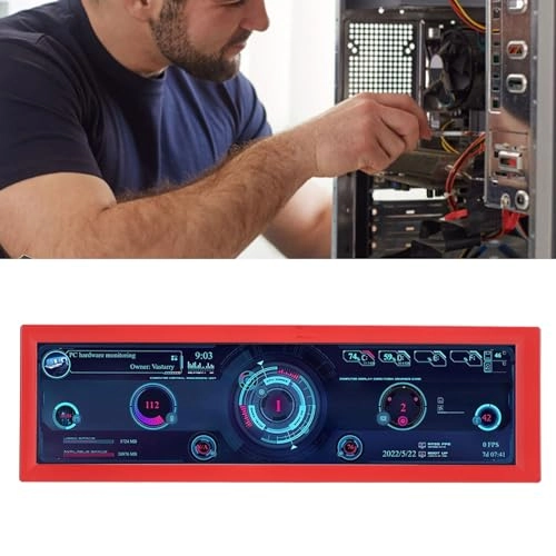 PC Temperature Display - 8.8 Inch 1920x480