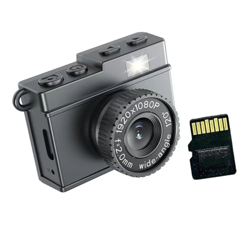 Mini Digital Camera - 1080P 1.14inch Screen
