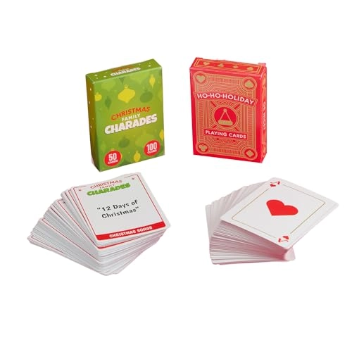 Ho Ho Holiday Cards + Family Charades