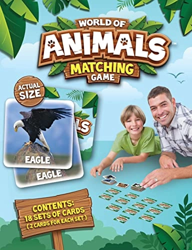World of Animals Matching Game - 3+