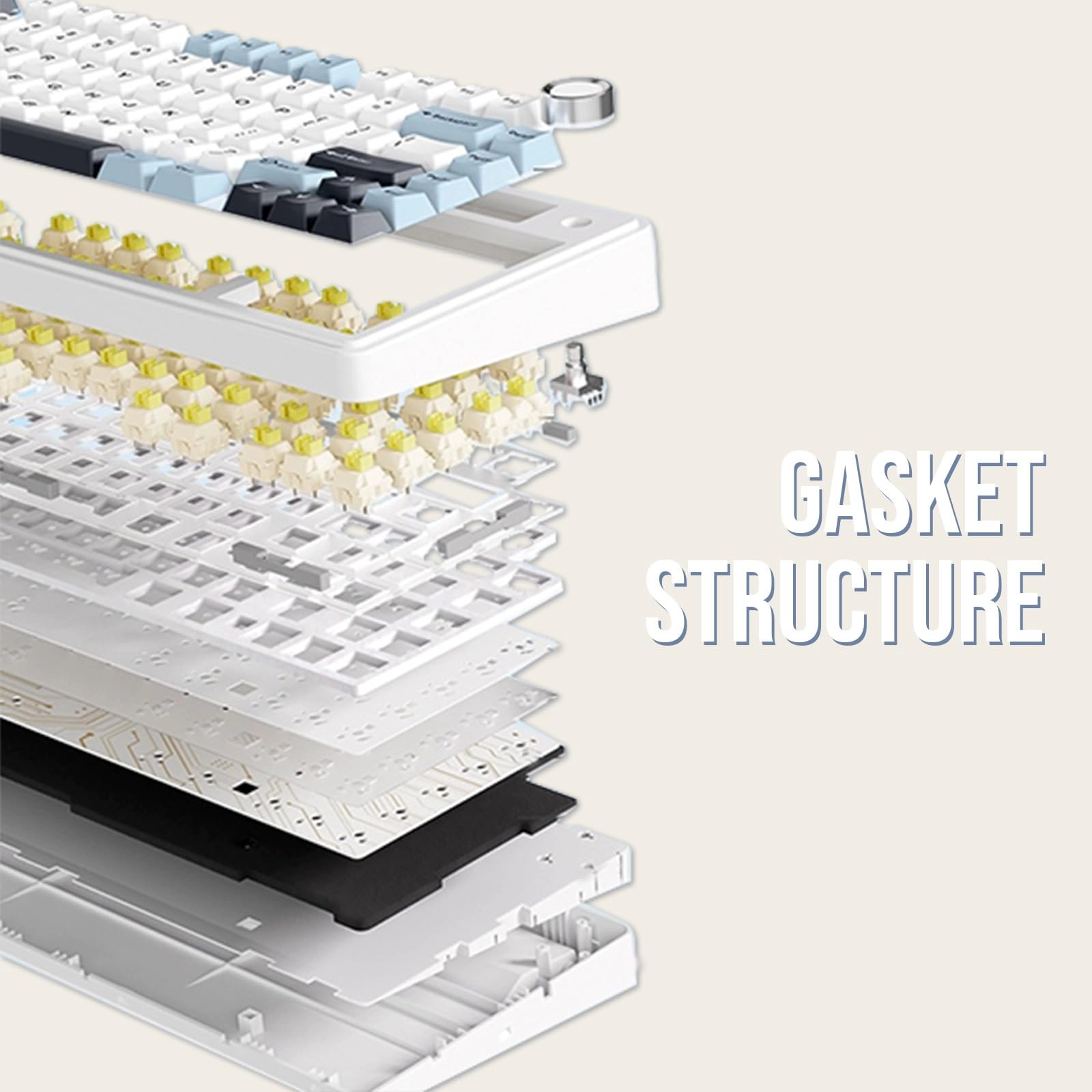 Aula F75 - QWERTY Wired/Wireless