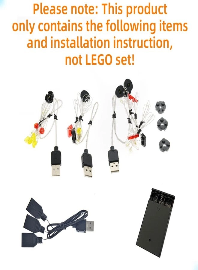 LED Light Kit - Compatible with Lego NASA Space Shuttle Discovery Creator 10283