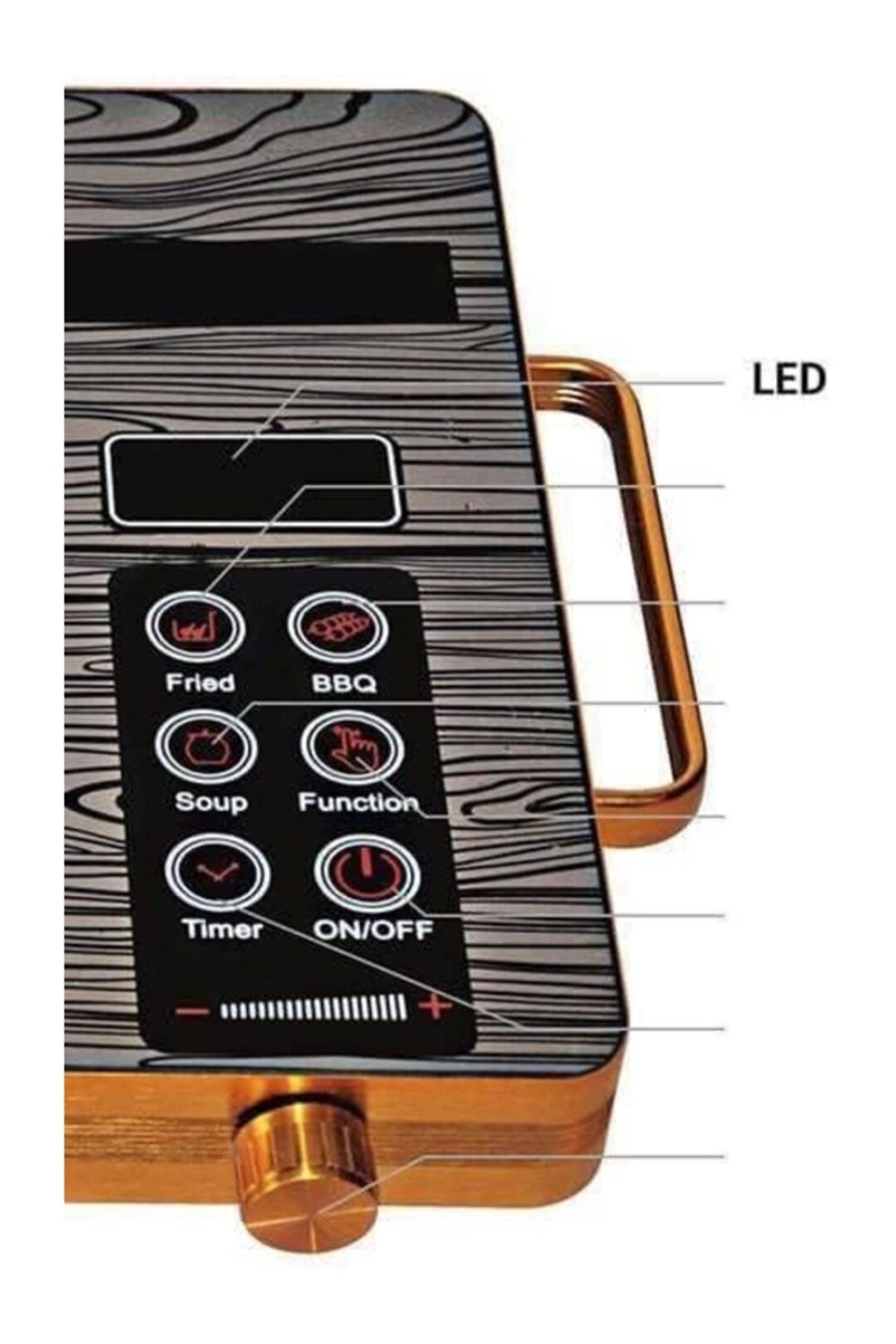 Digital Hotplate - 2200W Single Burner