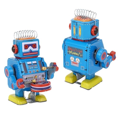 HUSHUI Drumming Robot Musical Toy - 192 months+