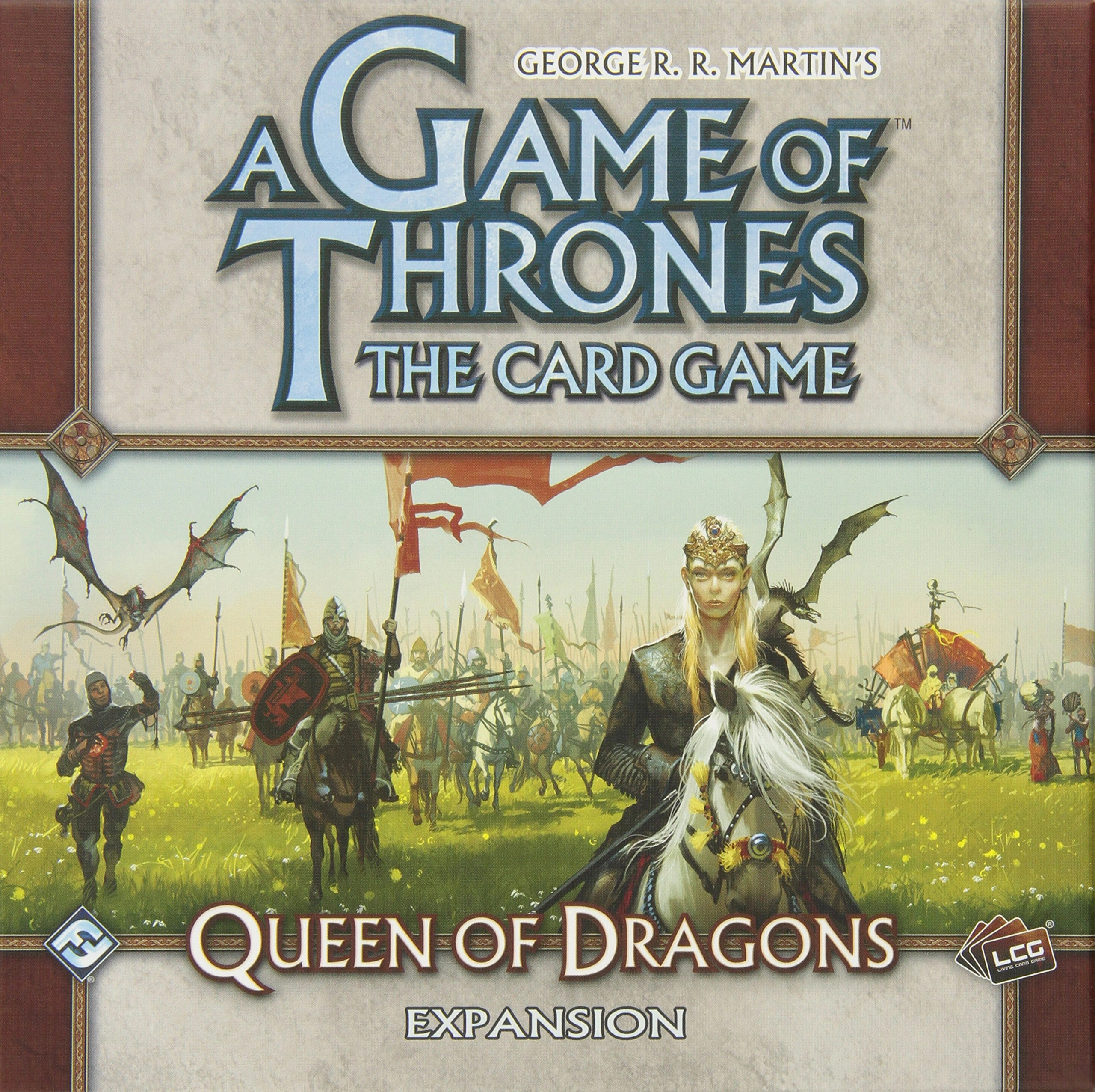 Fantasy Flight Games A of Thrones: The Card - Queen of Dragons Chapter Pack (Spanish)