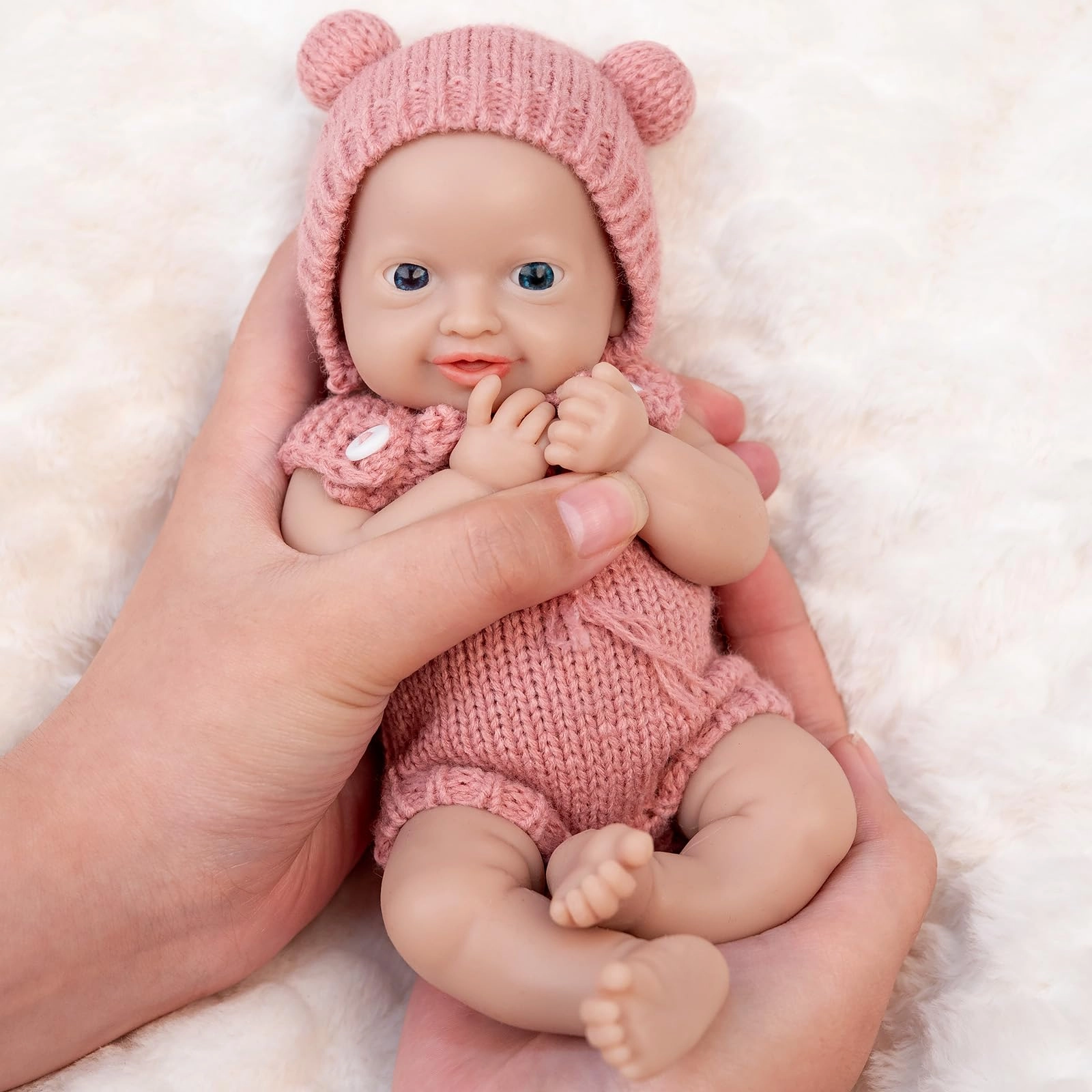 Vollence Reborn Baby Doll - 20 cm Silicone Ages 3+