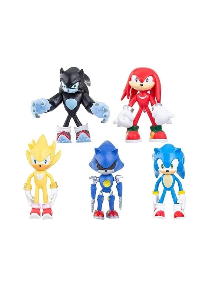 Adventure Heroes - Sonic + Tails + Knuckles + Shadow (3055) 6 pcs