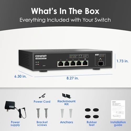 QSW-L3205-1C4T-US 5-ports