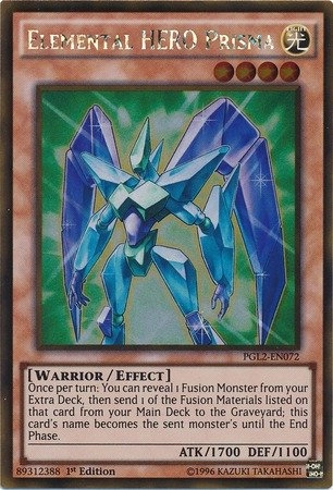 Konami Yu-Gi-Oh Elemental HERO Prisma PGL2-EN072 - 1pcs 1st Edition