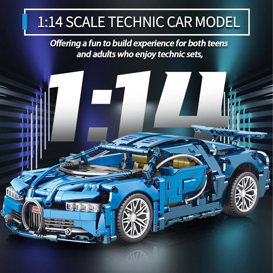 Technic Car Building Set - 1037 pcs